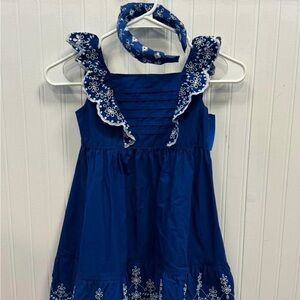 Gymboree Vibrant Blue Dress